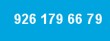 926 179 66 79 926 179 66 79